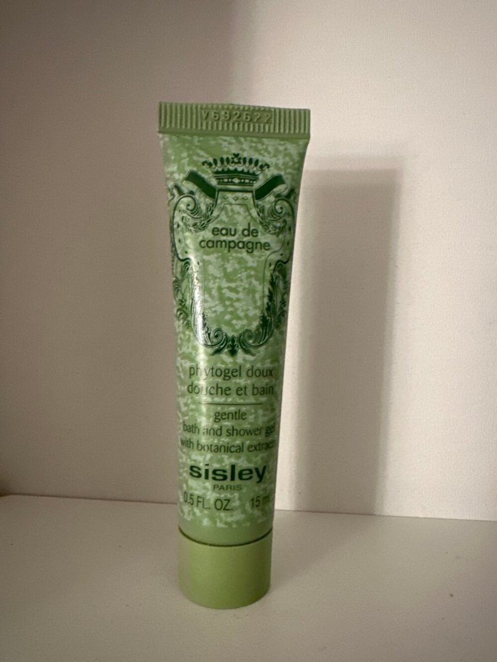 Sisley Paris Eau de Campagne 15ml Bath Shower Gel Mini New